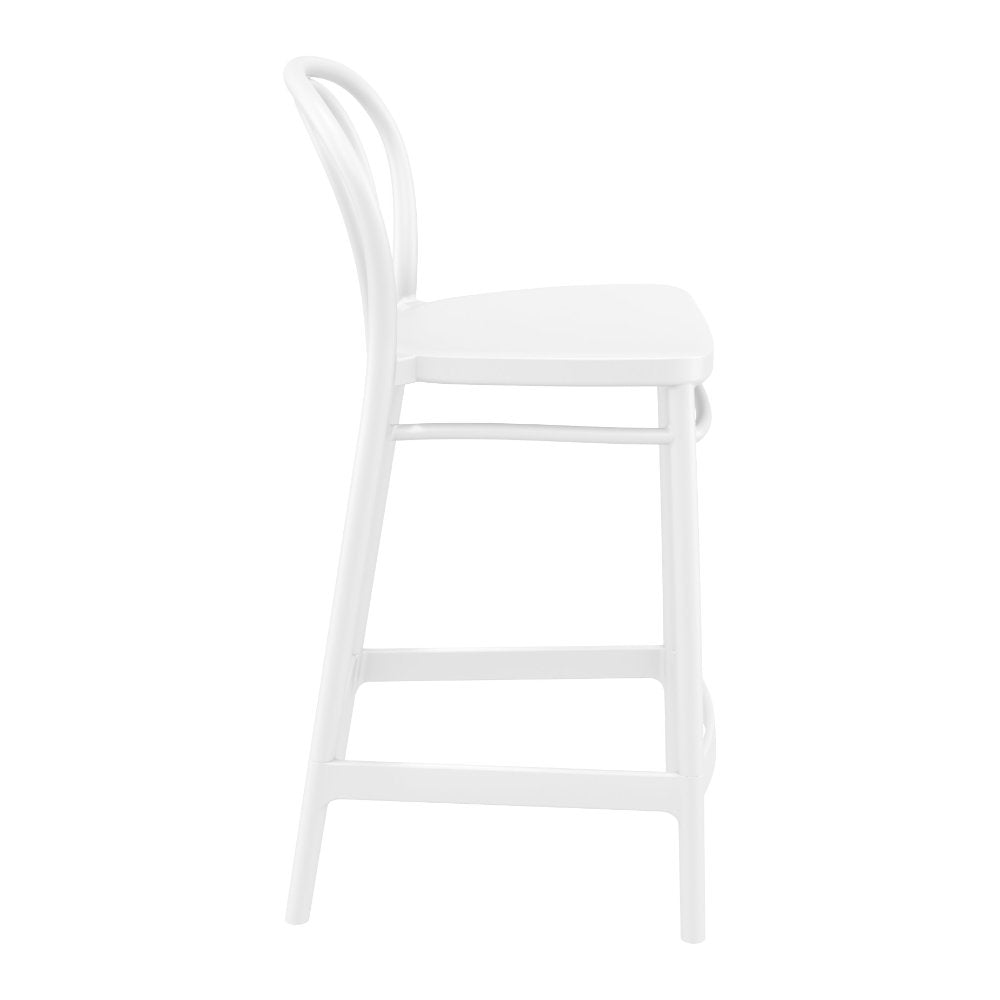 Compamia Victor Counter Stool Black/Dark Gray/Taupe/Olive Green/White - Set of 2