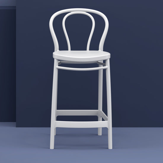 Compamia Victor Counter Stool Black/Dark Gray/Taupe/Olive Green/White - Set of 2