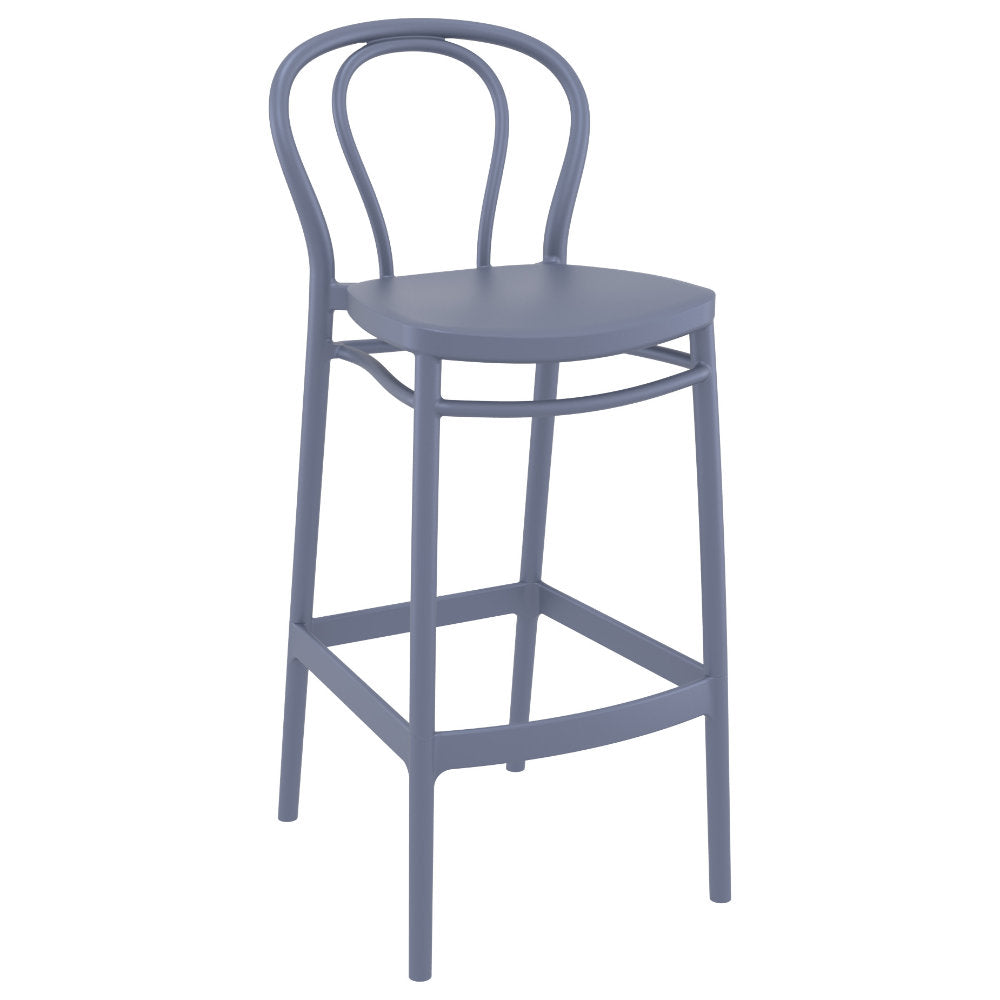 Compamia Victor Bar Stool Black/Dark Gray/Taupe/Olive Green/White - Set of 2