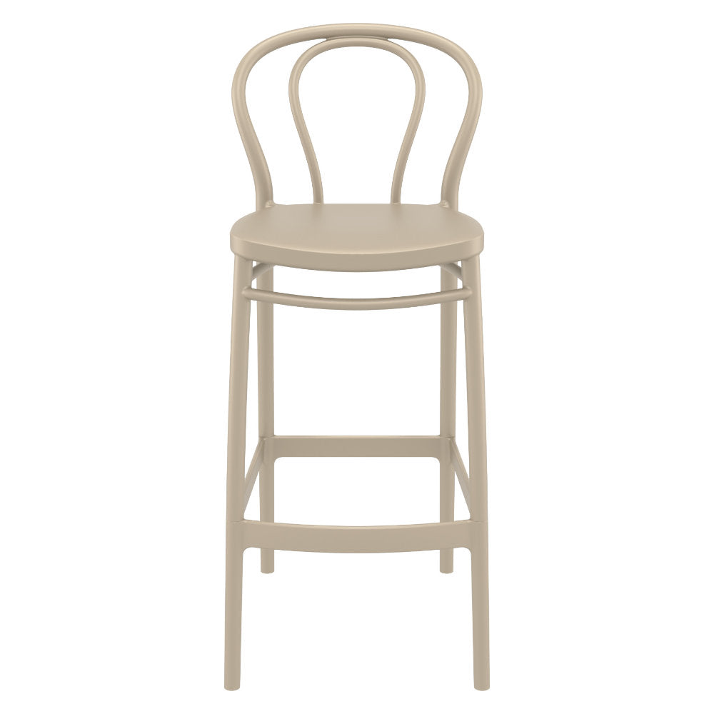 Compamia Victor Bar Stool Black/Dark Gray/Taupe/Olive Green/White - Set of 2