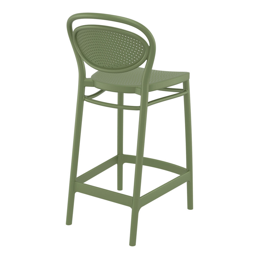 Compamia Marcel Counter Stool Black/Dark Gray/Taupe/Olive Green/White/Marsala - Set of 2