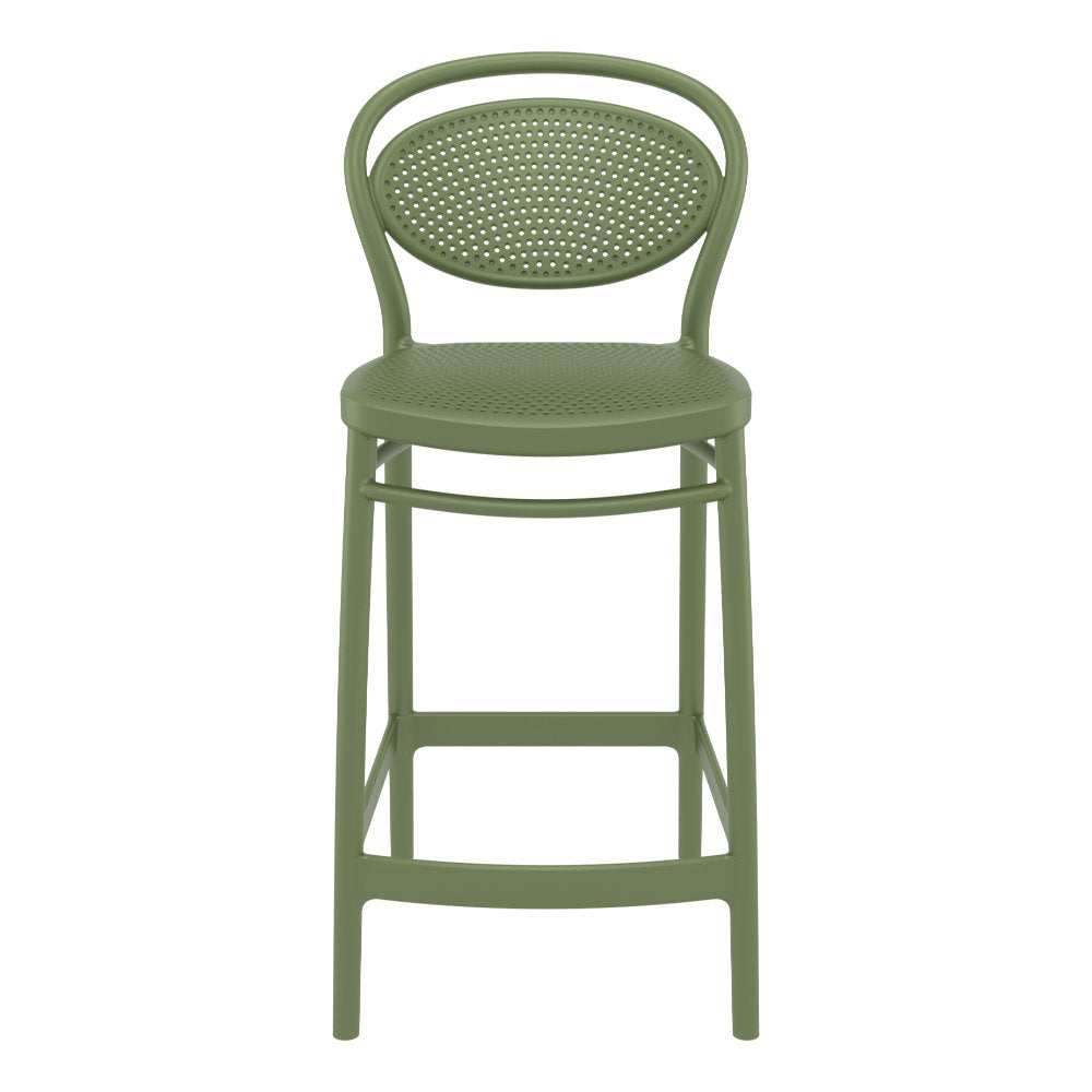 Compamia Marcel Counter Stool Black/Dark Gray/Taupe/Olive Green/White/Marsala - Set of 2