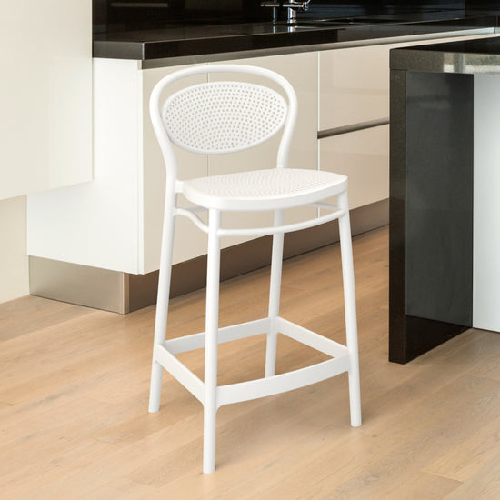 Compamia Marcel Counter Stool Black/Dark Gray/Taupe/Olive Green/White/Marsala - Set of 2