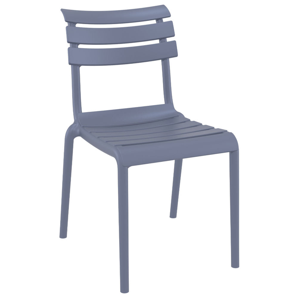 Compamia Helen Resin Outdoor Chair In Black/Dark Gray/Taupe/Marsala/Olive Green/White - Set of 2
