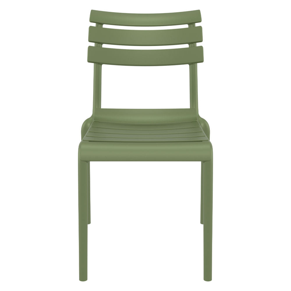Compamia Helen Resin Outdoor Chair In Black/Dark Gray/Taupe/Marsala/Olive Green/White - Set of 2
