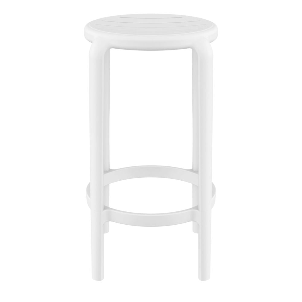 Compamia Tom Resin Counter Stool in Black/Dark Gray/Taupe/Marsala/Olive Green/White - Set of 2