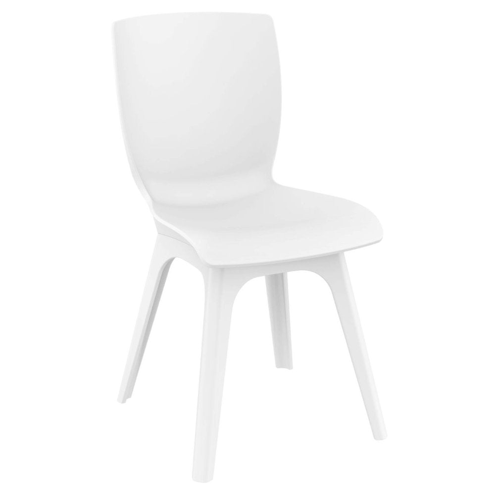 Compamia Mio Dining Set with 2 Chairs White