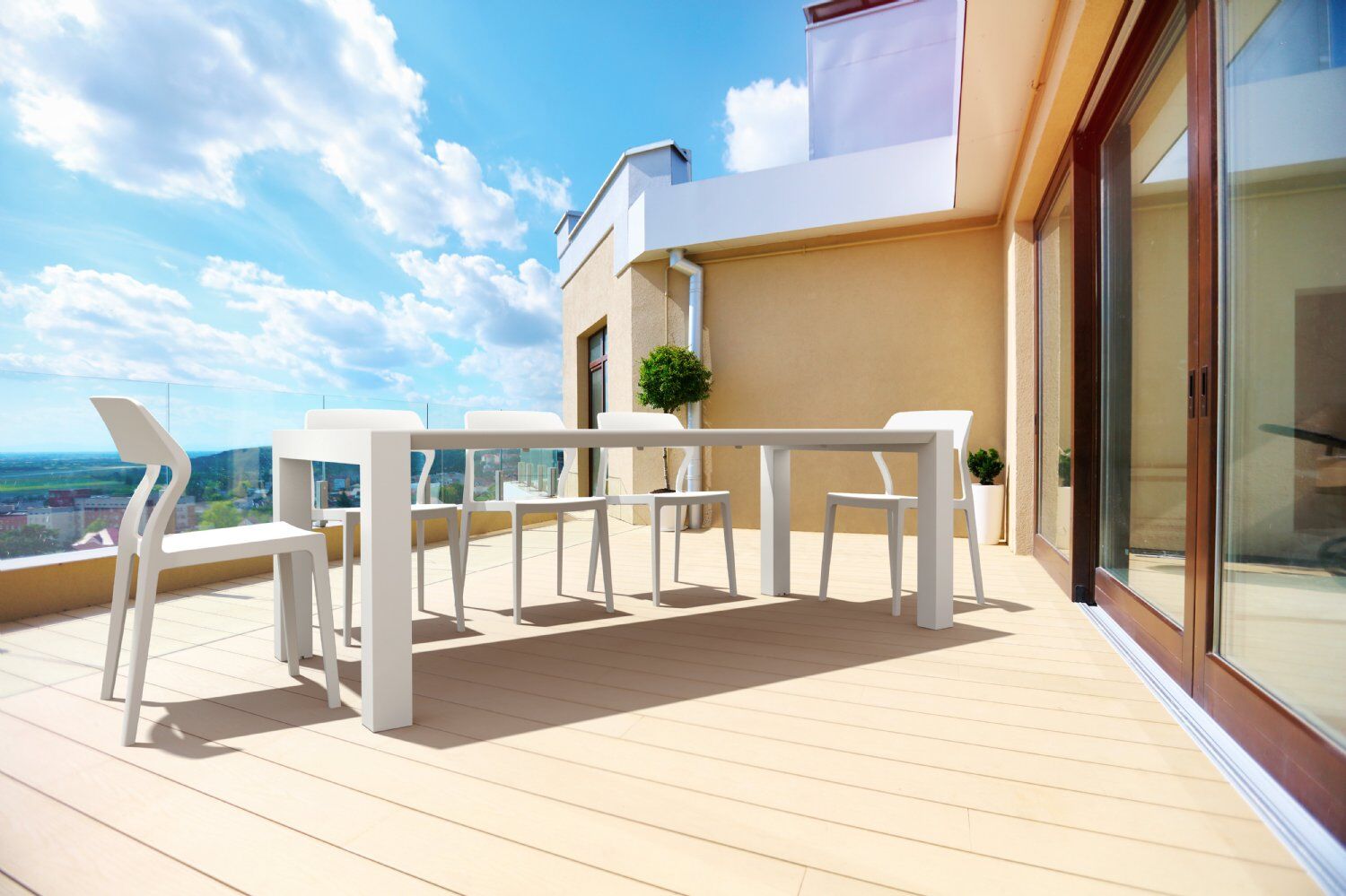 Compamia Vegas 70-86 Inch Extendable Dining Table