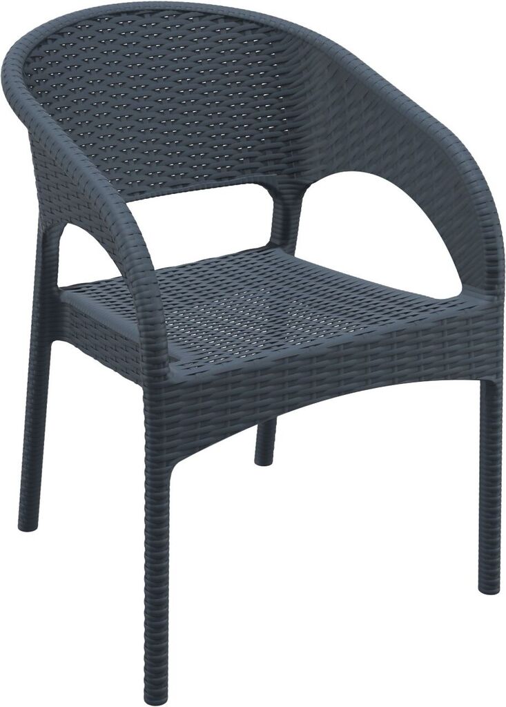 Compamia Panama Resin Wickerlook Dining Arm Chair Set of 2
