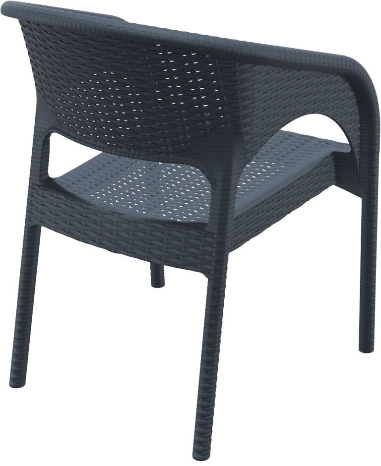 Compamia Panama Resin Wickerlook Dining Arm Chair Set of 2