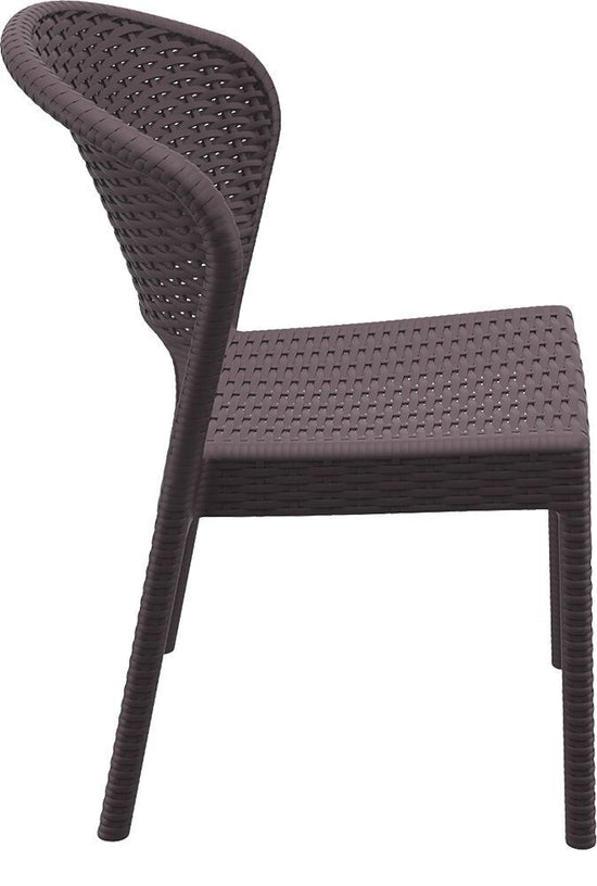 Compamia Daytona Resin Wickerlook Dining Chair - Set of Two
