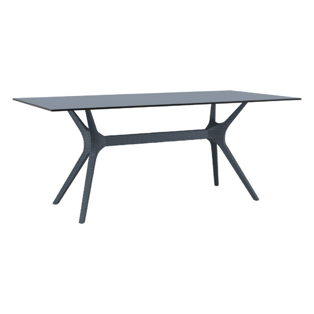 Compamia Daytona Wickerlook 9-Piece Rectangle Dining Set