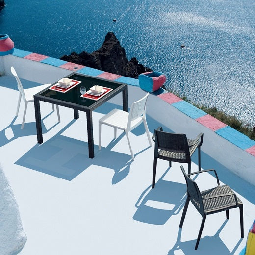 Compamia Capri Resin Dining Arm Chair - Set of 2