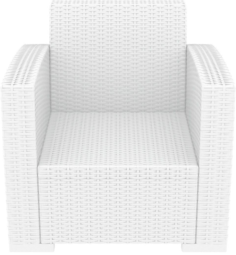 Compamia Monaco Resin Patio Club Chair with Cushion
