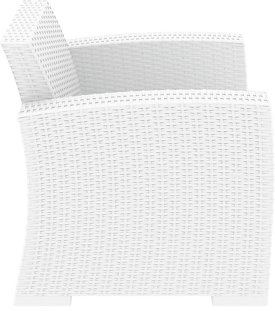Compamia Monaco Resin Patio Club Chair with Cushion