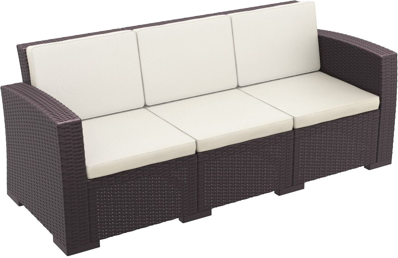 Compamia Monaco Resin Patio Sofa with Cushion