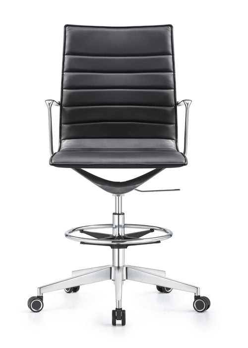 Woodstock Marketing Joe Swivel Back Stool