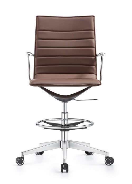 Woodstock Marketing Joe Swivel Back Stool