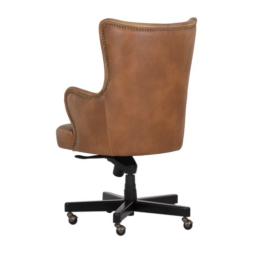 Sunpan Hubert Office Chair - Tobacco Tan