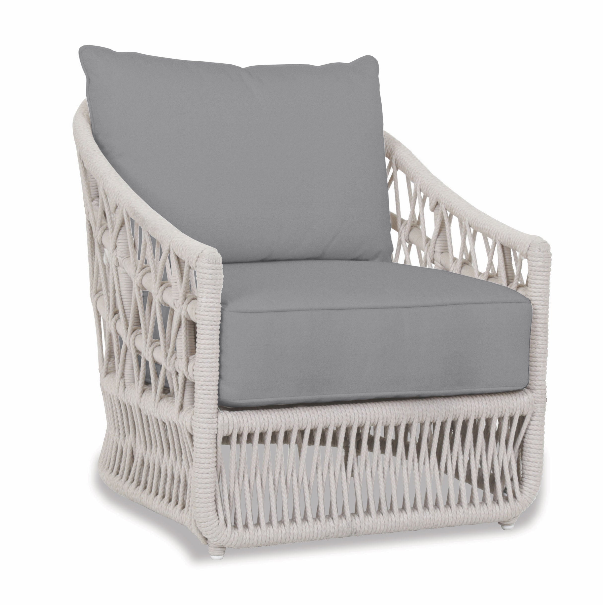 Sunset West Dana Rope Club Chair with Cushion