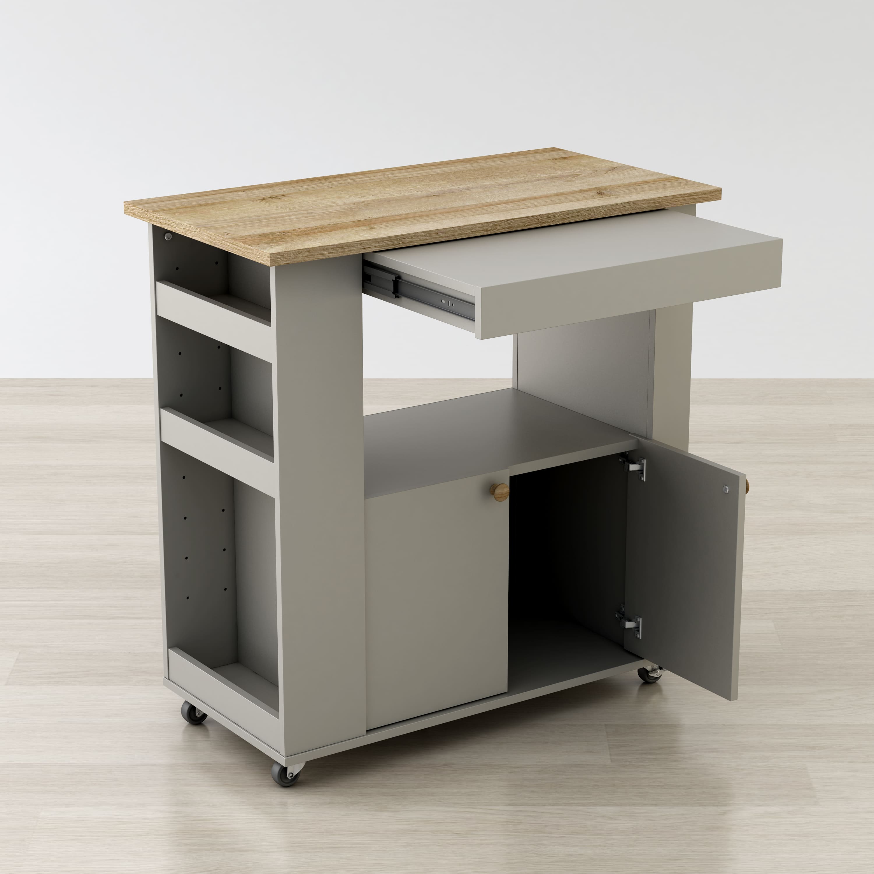 Anderson Teak Astor 35" Kitchen Cart