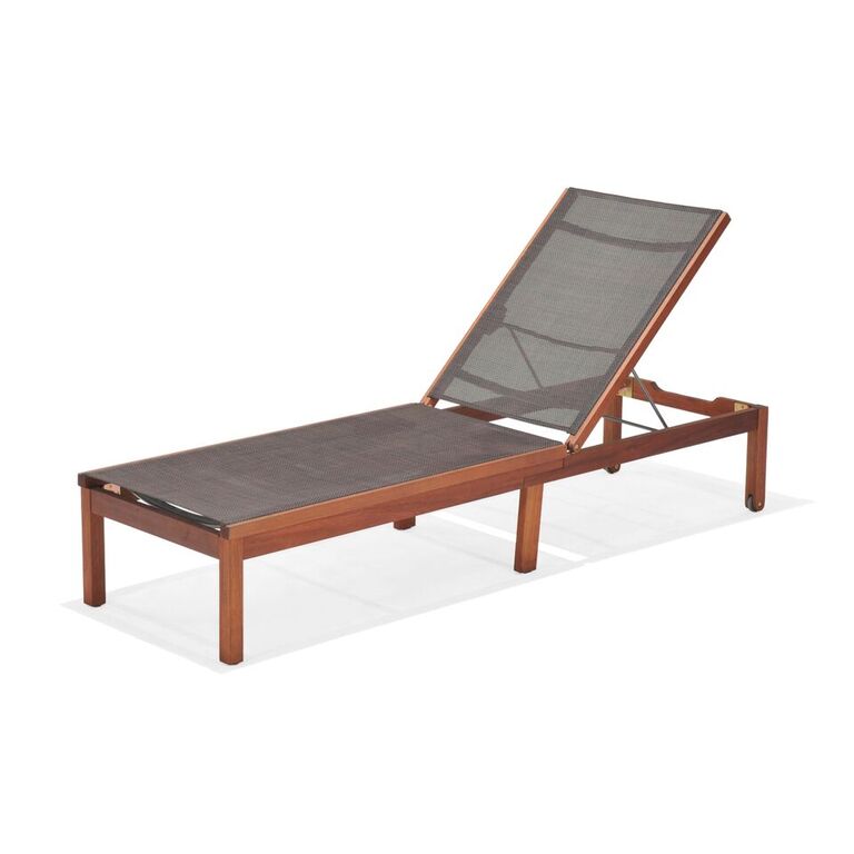 International Home Miami Amazonia Zuiderdam Patio Lounger - Brown
