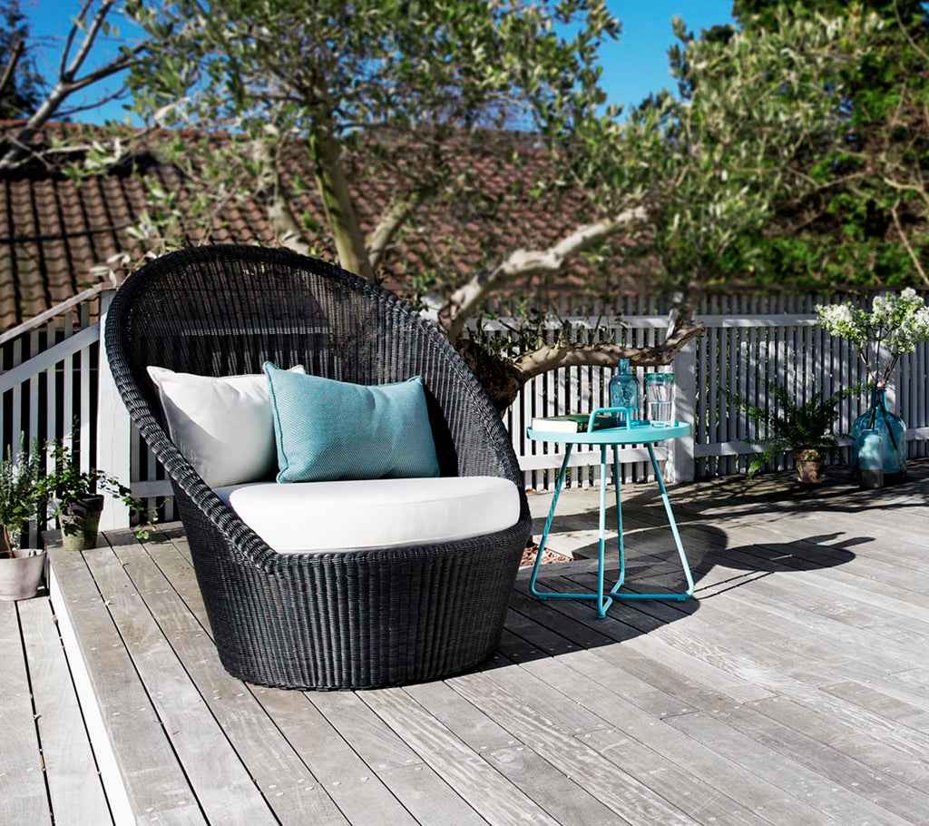 Cane-Line Kingston Sunchair with Wheels