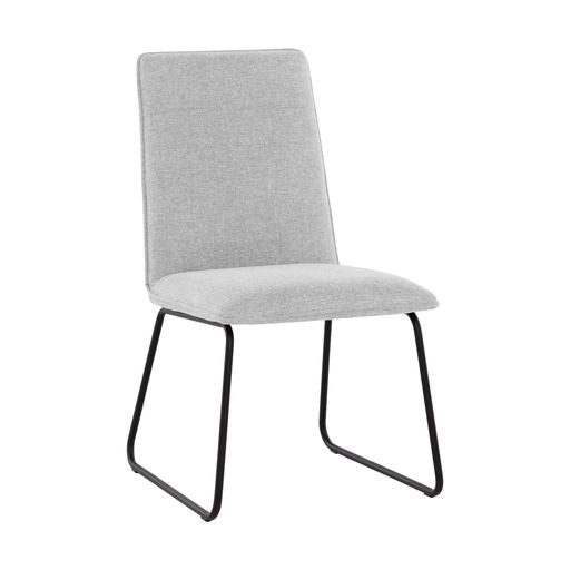 Sunpan Huxley Dining Chair in Belfast Heather Grey / Dawn Grey