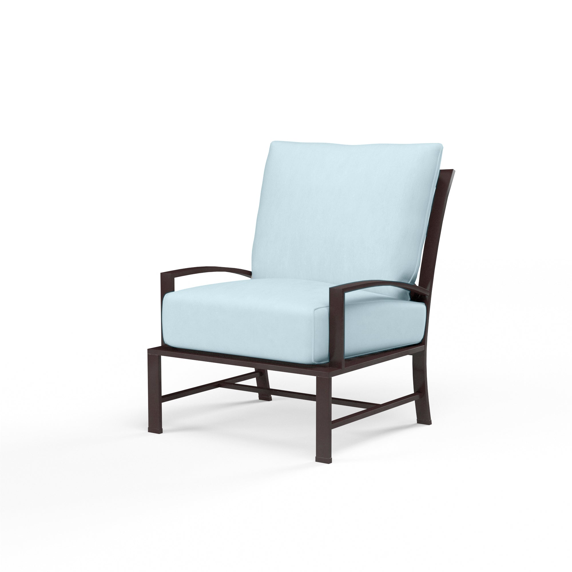 Sunset West La Jolla Aluminum Club Chair with Cushion