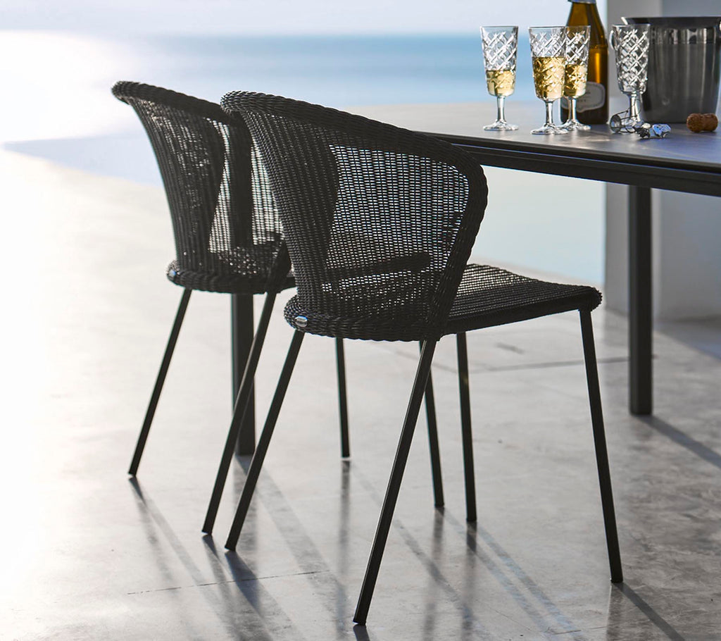 Cane-Line Lean Chair - Stackable