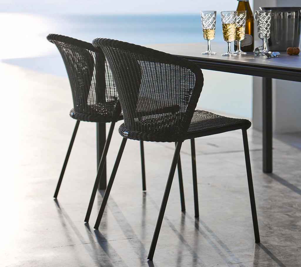 Cane-Line Lean Chair - Stackable