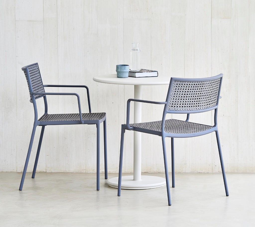 Cane-Line Less Armchair - Stackable with French Weave