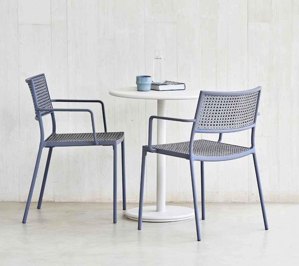 Cane-Line Less Armchair - Stackable with French Weave