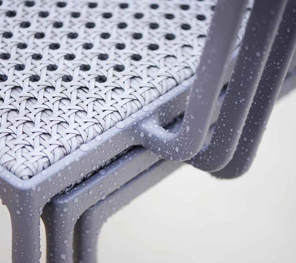 Cane-Line Less Armchair - Stackable with French Weave