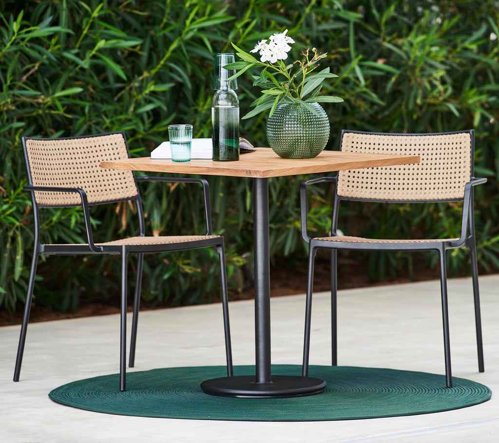Cane-Line Less Armchair - Stackable with French Weave