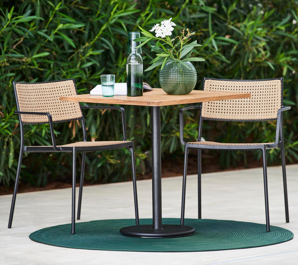Cane-Line Less Armchair - Stackable with French Weave