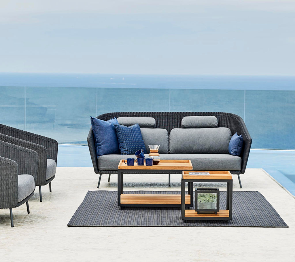 Cane-Line Level Coffee Table Large Table Top 2 (Pcs)
