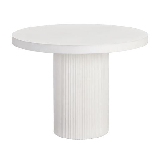 Sunpan Nicolette Dining Table White 40''/50''