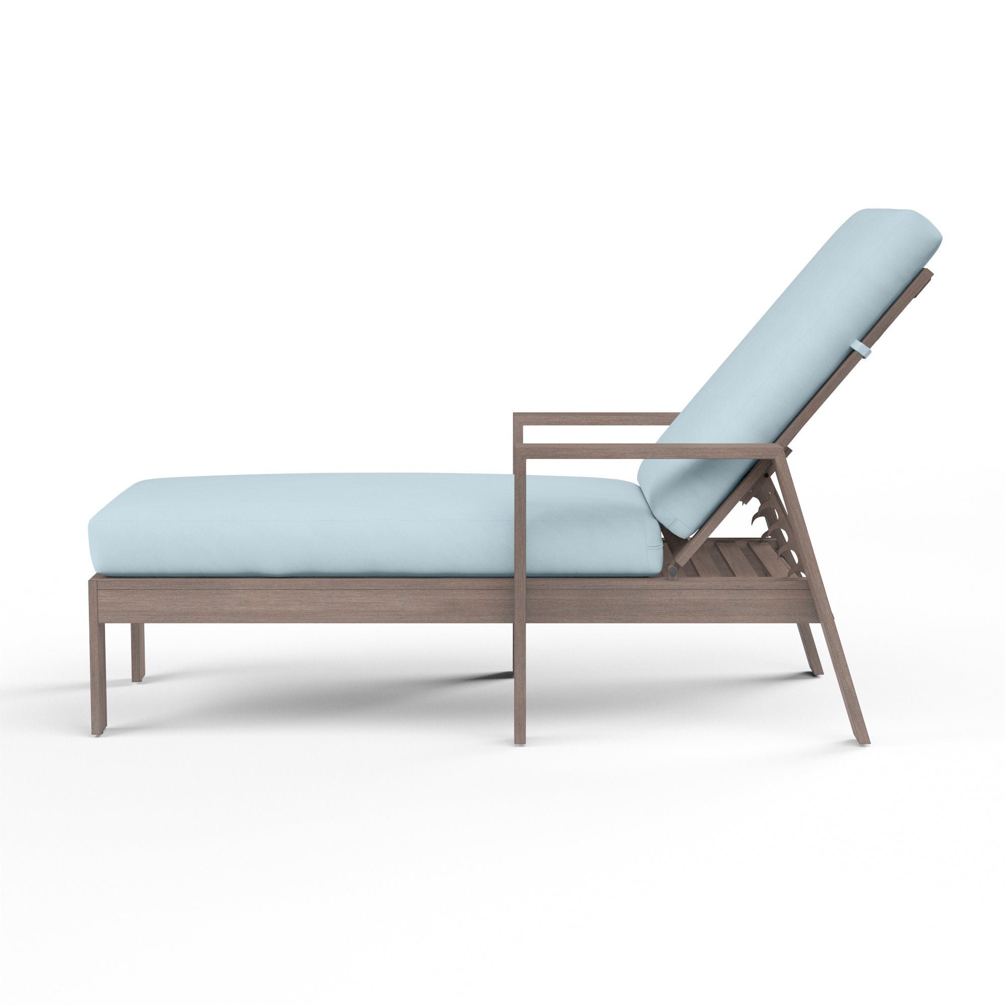 Sunset West Laguna Aluminum Chaise Lounge with Cushion