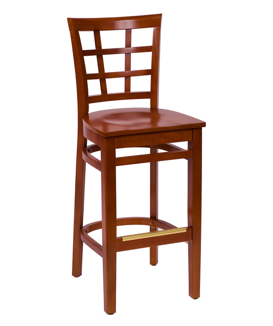 BFM Seating Pennington Ladder Back Barstool