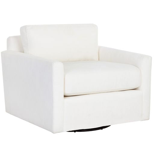 Sunpan Josselyn Swivel Armchair - Dream Pina Colada