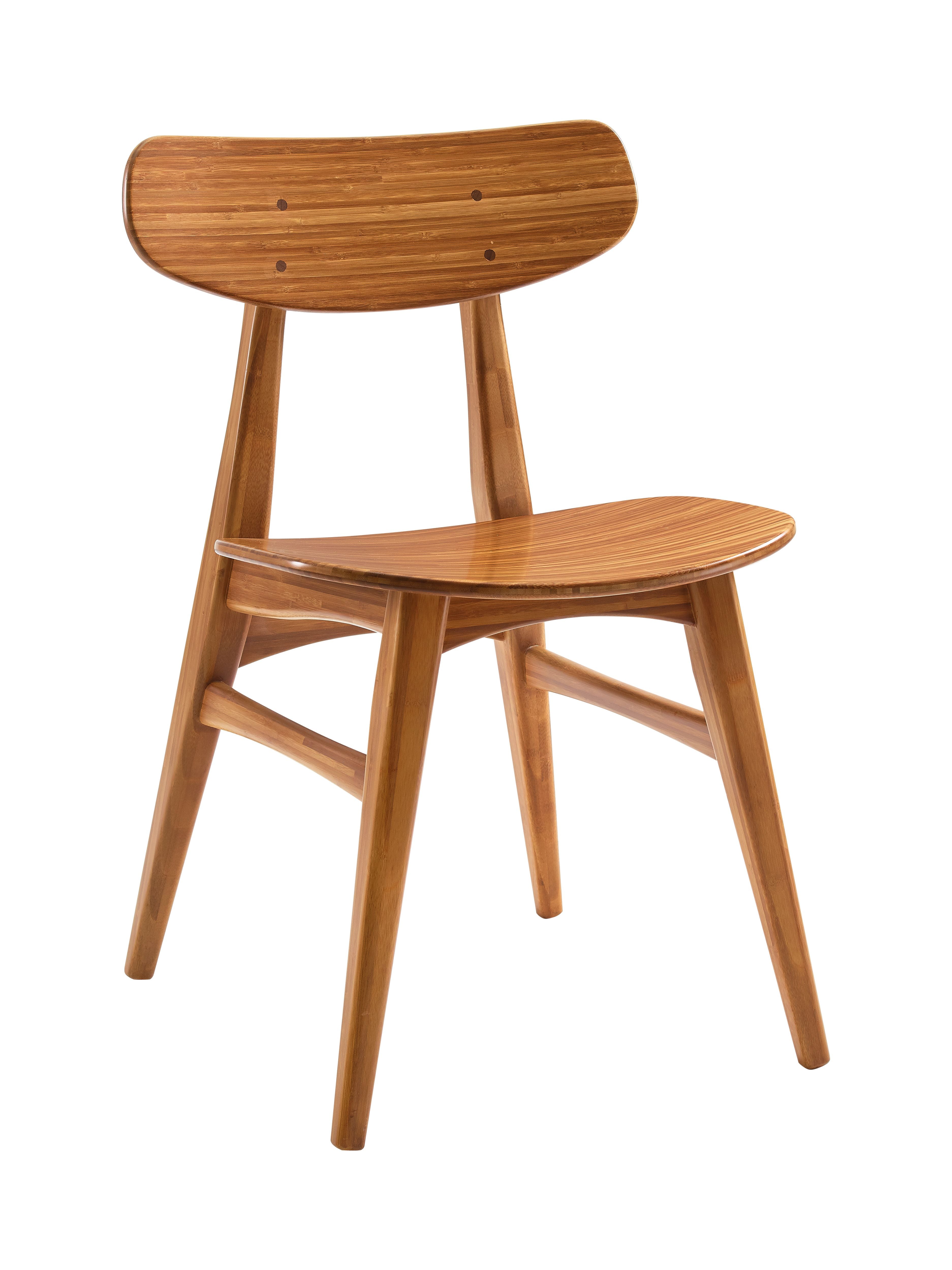 Greenington Cassia Dining Chair, Amber / Caramelized / Sable - Set of Two
