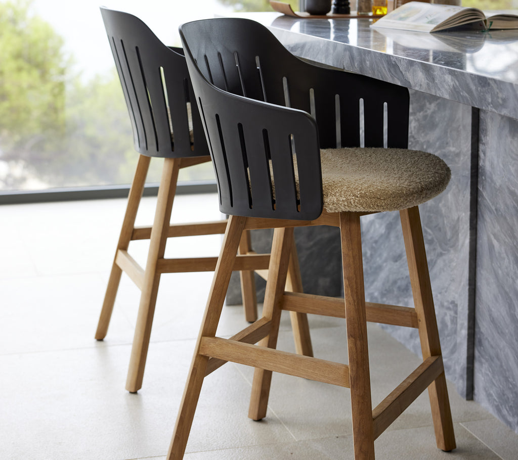 Cane-Line Choice Counter Chair Base with 4 Legs INDOOR/OUTDOOR