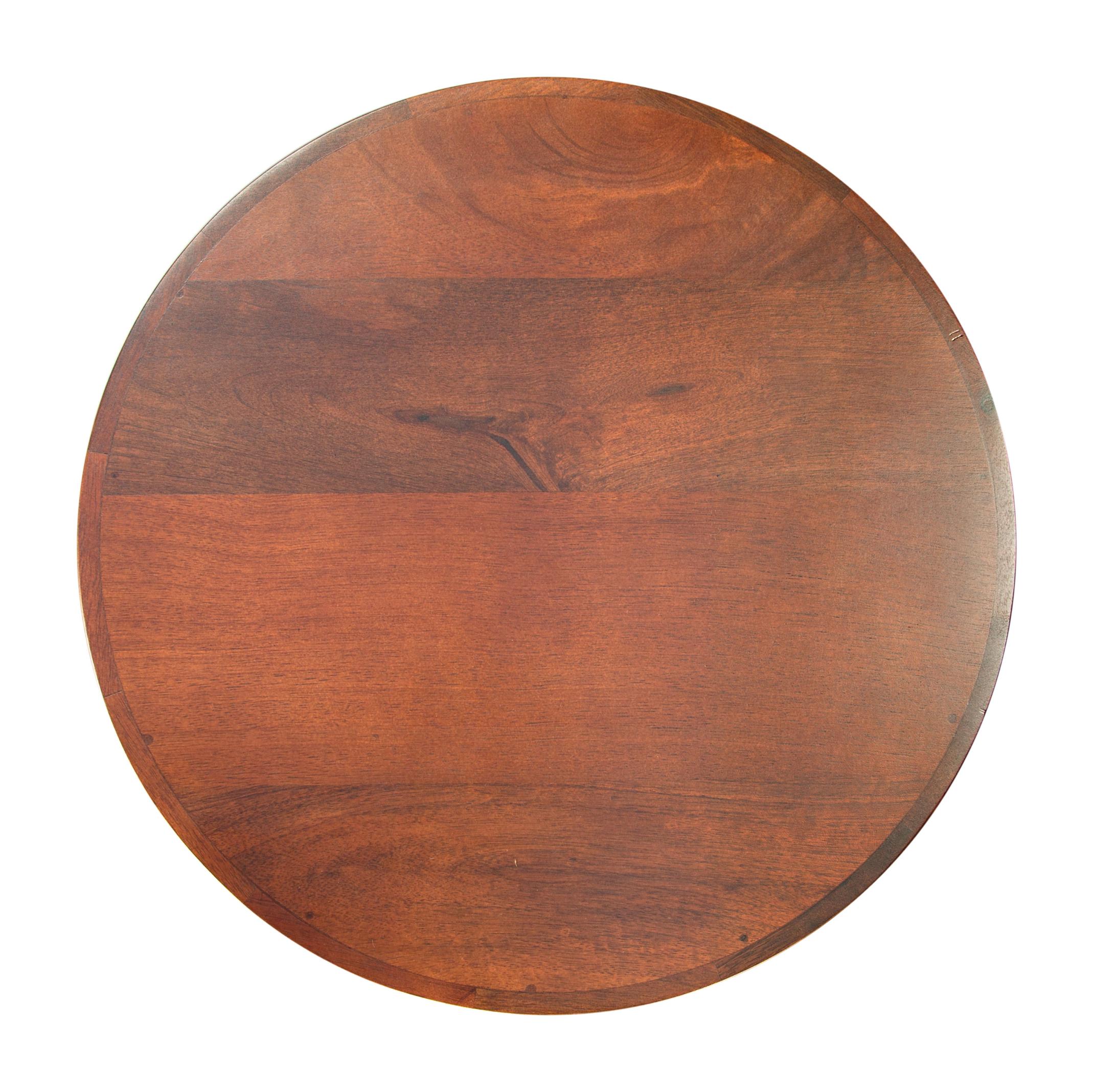 Zuo Modern Marigot Side Table in Walnut