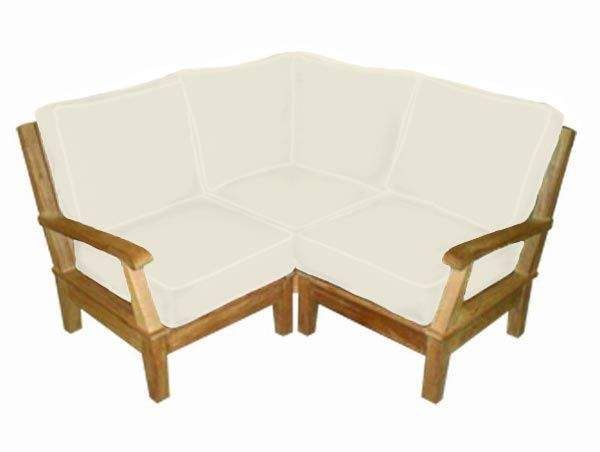 Royal Teak Miami Sectional Base Module Frame Only