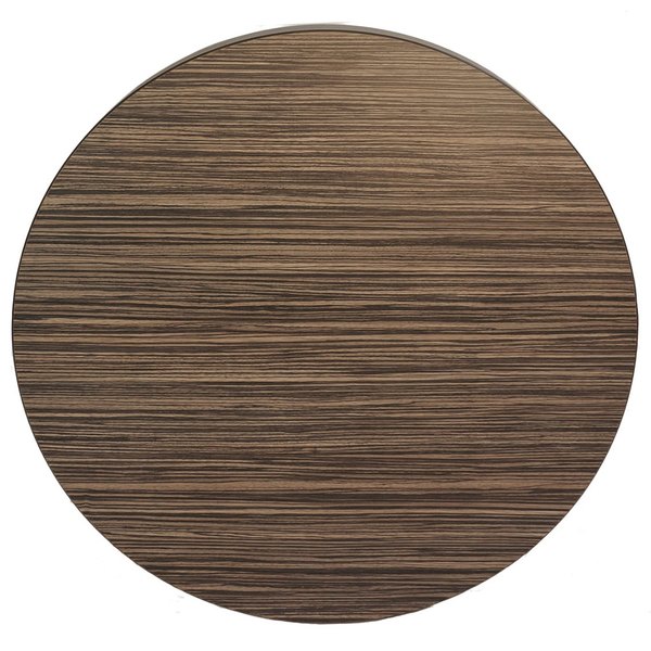 BFM Seating Midtown Round Table Top Laminate with Honeycomb Core In Textured Concrete/Driftwood/Textured Espresso/Safari/Sawmill Oak