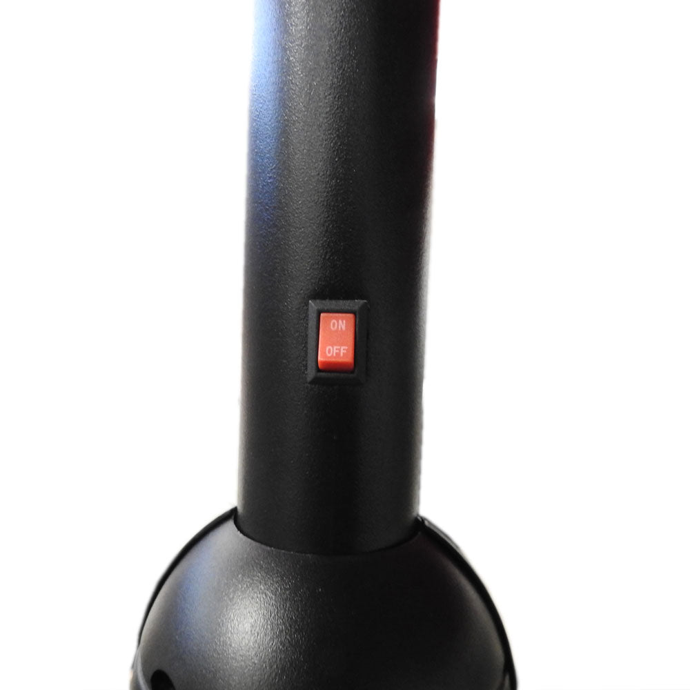 AZ Patio Heaters Solar Market Umbrella with LED Lights in Red / Tan