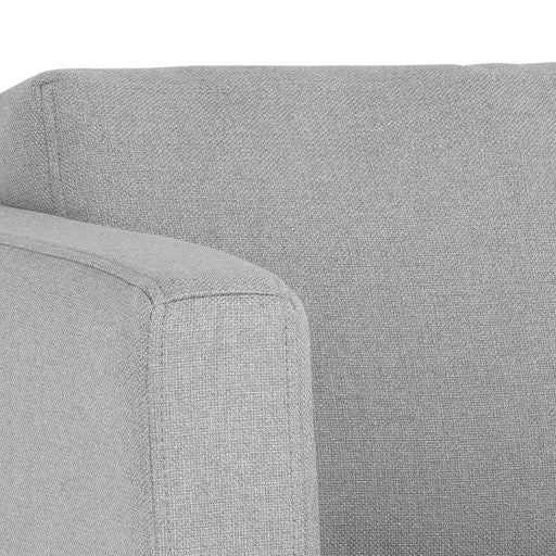 Sunpan Kaius Armchair in Limelight Oat / Limelight Silver