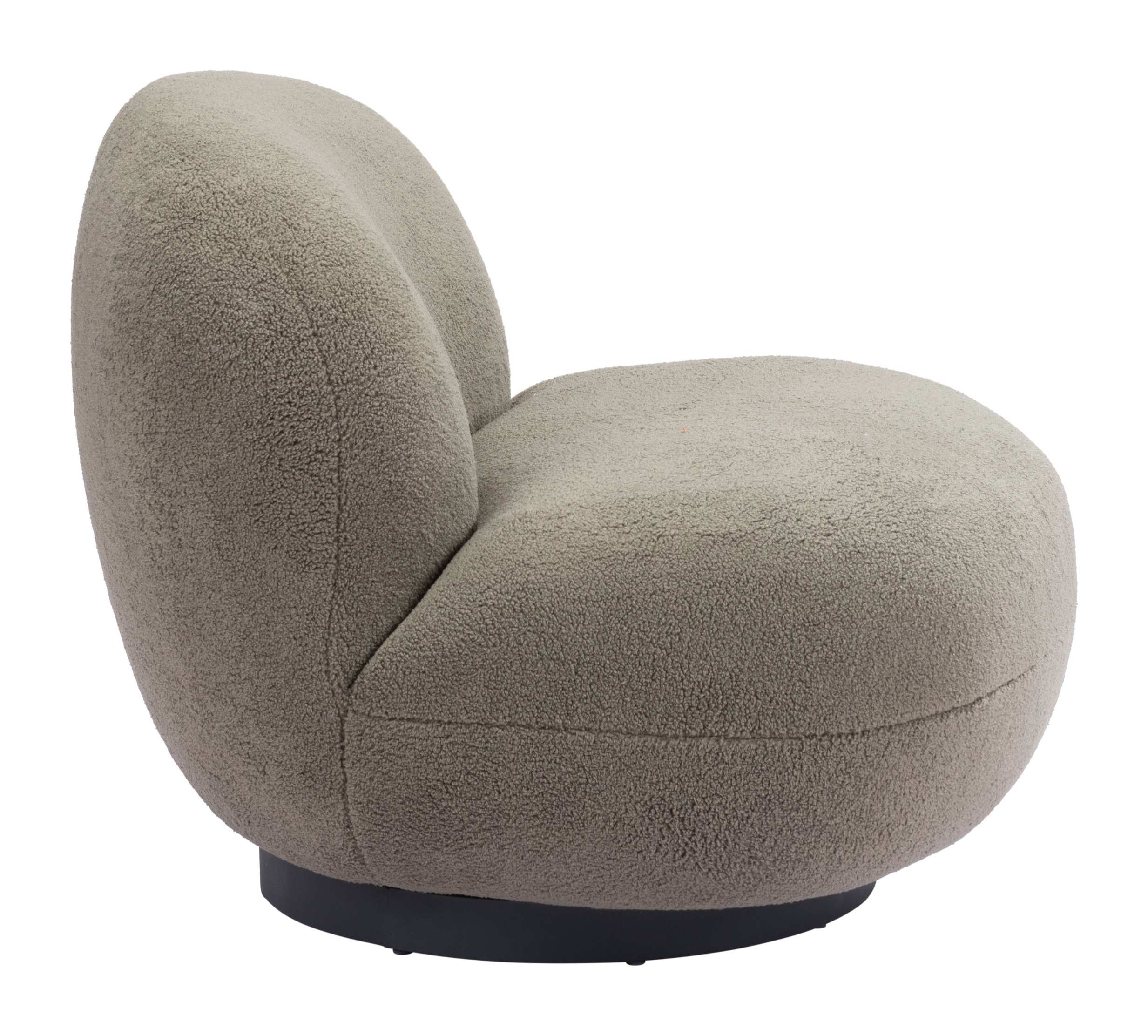 Zuo Modern Myanmar Accent Chair in Cream/Olive Green/Burnt Orange