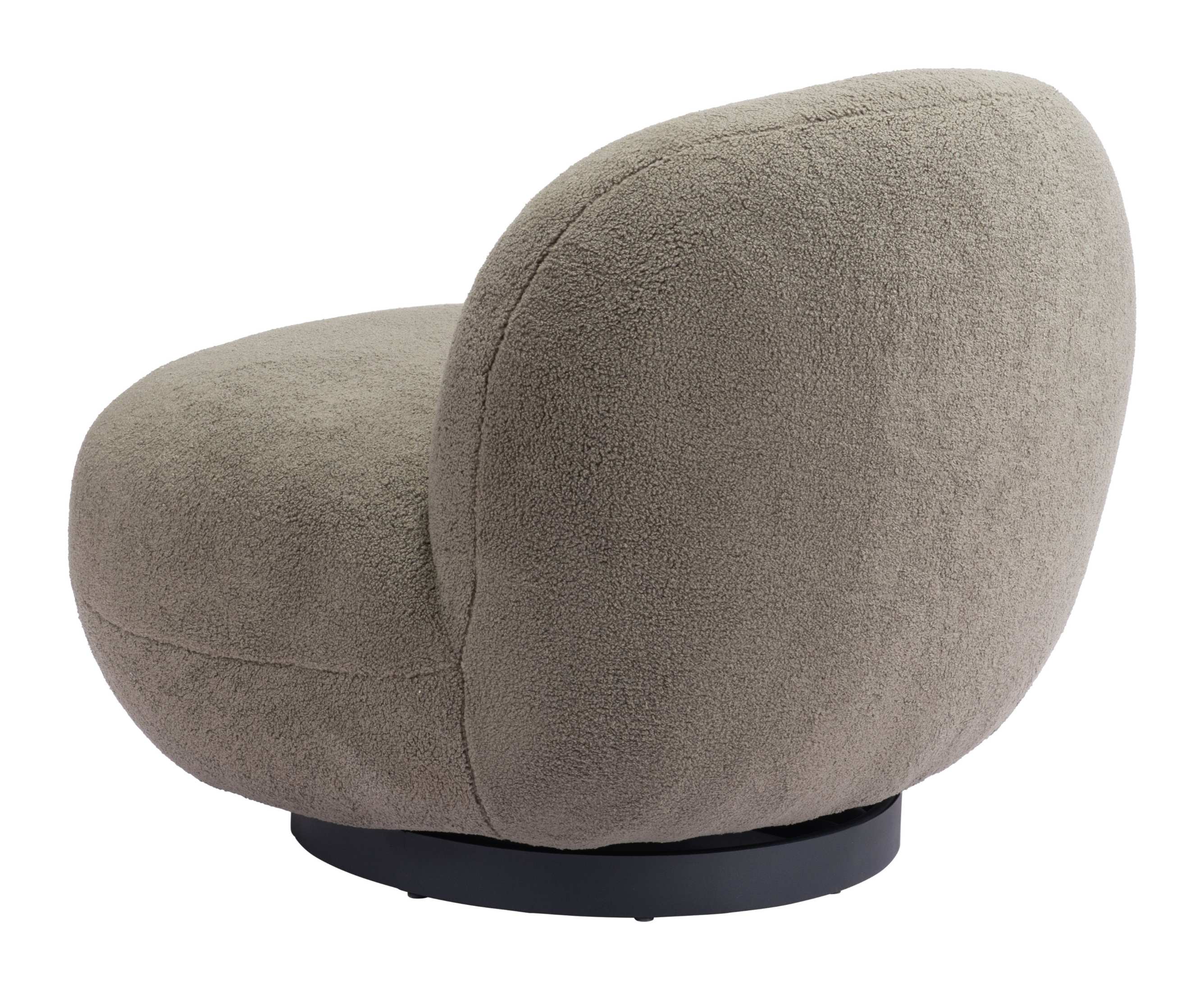Zuo Modern Myanmar Accent Chair in Cream/Olive Green/Burnt Orange